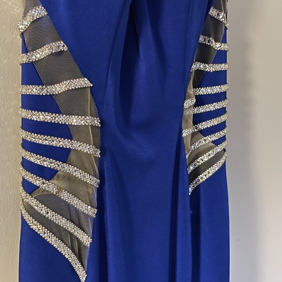 Royal Blue Prom Dress - Picture 3 of 11